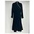 Alaïa Samtkleid in Grün mit langen Ärmeln - Ansicht 3
