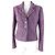 Giacca in tweed Chanel viola 36 donne Porpora