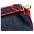 Fendi Blu Grande Borsa Baguette in Denim - vista 8