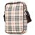 Borsa a tracolla Burberry Beige House Check Canvas - vista 2
