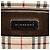 Borsa a tracolla Burberry Beige House Check Canvas - vista 5
