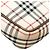 Borsa a tracolla Burberry Beige House Check Canvas - vista 7