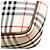 Borsa a tracolla Burberry Beige House Check Canvas - vista 8