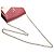 Twist MyLockMe Kette Pochette aus rotem Bicolor-Leder von Louis Vuitton - Ansicht 12