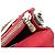 Twist MyLockMe Kette Pochette aus rotem Bicolor-Leder von Louis Vuitton - Ansicht 9