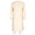 Vestido Chloé con Detalle de Botón en Acetato Beige - vista 10