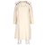 Vestido Chloé con Detalle de Botón en Acetato Beige - vista 8