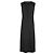 Abito Maxi Joseph in Viscosa Nera Nero - vista 10