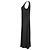 Abito Maxi Joseph in Viscosa Nera Nero - vista 2