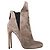 Botines Alaïa de ante gris