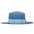 Cappello Fedora Saint Laurent in lana azzurra