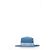 Cappello Fedora Saint Laurent in lana azzurra - view 5