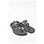 Sandali Hermès Island in gomma nera Nero - vista 12