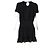 A-Linien-Kleid aus schwarzem Polyester von Michael by Michael Kors mit Kettenhals - Ansicht 6