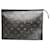 Louis Vuitton Pochette Toilette Monogram clutch bag Brown Cloth  ref.2295991