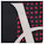 Écharpe en soie avec logo Yves Saint Laurent Noir  - vue 5