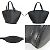 Louis Vuitton Saint Jacques PM Tote Bag Schwarz - Ansicht 2