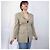 Chaqueta a cuadros marrón beige vintage Genny de los años 1990 Castaño - vista 4