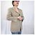 Chaqueta a cuadros marrón beige vintage Genny de los años 1990 Castaño - vista 7