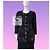 Chanel Tweed Jacke Schwarz - Ansicht 4