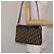 Bolso de hombro de lona Trotter Christian Dior azul marino dorado Auth BA3029 - vista 20