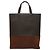 Burberry Borsa a mano in pelle marrone scuro Auth am8695 - vista 2