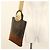 Burberry Borsa a mano in pelle marrone scuro Auth am8695 - vista 21
