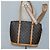 LOUIS VUITTON Borsa Tote Babylone Monogram M51102 LV Auth bs26455 Monogramma - vista 24