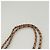 Borsa Tote in Canvas CHANEL Chain 2way Grigia CC Auth 125976 Marrone - vista 10
