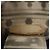Borsa Tote in Canvas CHANEL Chain 2way Grigia CC Auth 125976 Marrone - vista 17