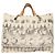 Borsa Tote in Canvas CHANEL Chain 2way Grigia CC Auth 125976 Marrone - vista 3