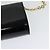 Borsa Gancini Chain Salvatore Ferragamo in pelle verniciata nera e oro Auth 126967 - vista 13