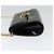 Borsa Gancini Chain Salvatore Ferragamo in pelle verniciata nera e oro Auth 126967 - vista 4