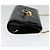Borsa Gancini Chain Salvatore Ferragamo in pelle verniciata nera e oro Auth 126967 - vista 5