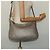Borsa a Spalla FENDI Celeria in Pelle Grigia Argento Autentica hk2788 - vista 21