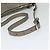 Borsa a Spalla FENDI Celeria in Pelle Grigia Argento Autentica hk2788 - vista 7