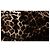 Toalla de baño de leopardo en camello Saint Laurent Castaño - vista 3