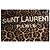 Toalla de baño de leopardo en camello Saint Laurent Castaño - vista 4