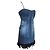 Abito Cancan in denim e pizzo Christian Lacroix