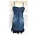 Abito Cancan in denim e pizzo Christian Lacroix - vista 11