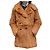 Autre Marque Cappotto in pelliccia di coniglio Laverré Arancione