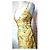 Christian Lacroix ULTRA LEICHTES UND LANGES KLEID Gelb - Ansicht 5