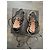 Sandali con zeppa Alaïa in pelle nera con borchie argentate Nero - vista 5