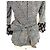 Autre Marque TROMPETENBLUSE PLACKET Hellgrün - Ansicht 11