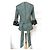 Autre Marque TROMPETENBLUSE PLACKET Hellgrün - Ansicht 4