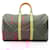 Louis Vuitton Keepall 45 Monogram Boston Bag Brown Cloth  ref.2297471