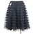Gonna in tulle a balze sovrapposte Christian Dior nera Nero - vista 4