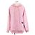 Sudadera de jacquard floral de Prada con placa triangular, rosa, talla S