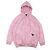 Sudadera de jacquard floral de Prada con placa triangular, rosa, talla S - vista 11