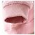 Sudadera de jacquard floral de Prada con placa triangular, rosa, talla S - vista 5
